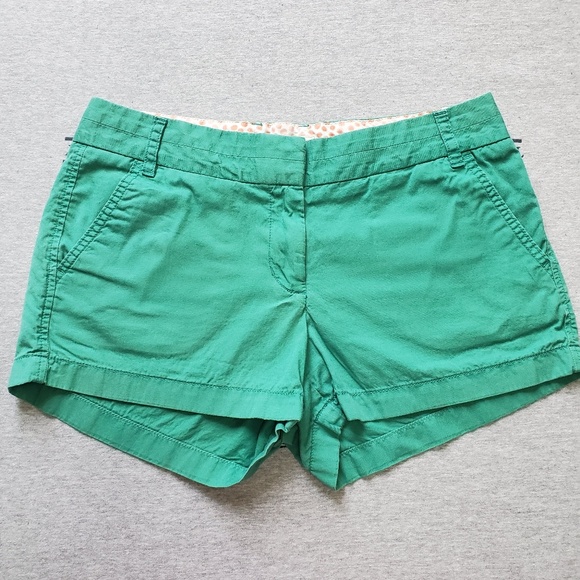 J. Crew Factory Pants - J.Crew Green Shorts Broken-In Chino Size 6